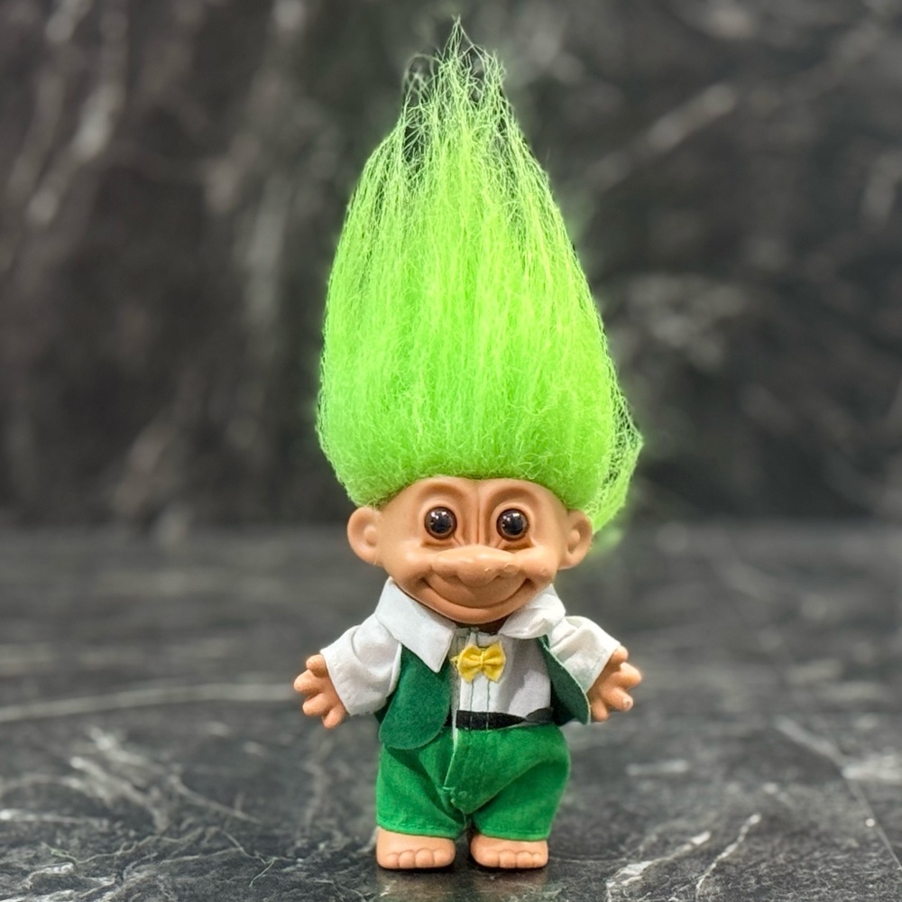RUSS Troll Doll with Leprechaun Outfit
